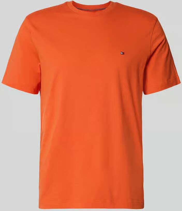TOMMY HILFIGER Heren Polo's & T-shirts Ess Seasonal Reg Fit Solid Tee Oranje - Foto 6