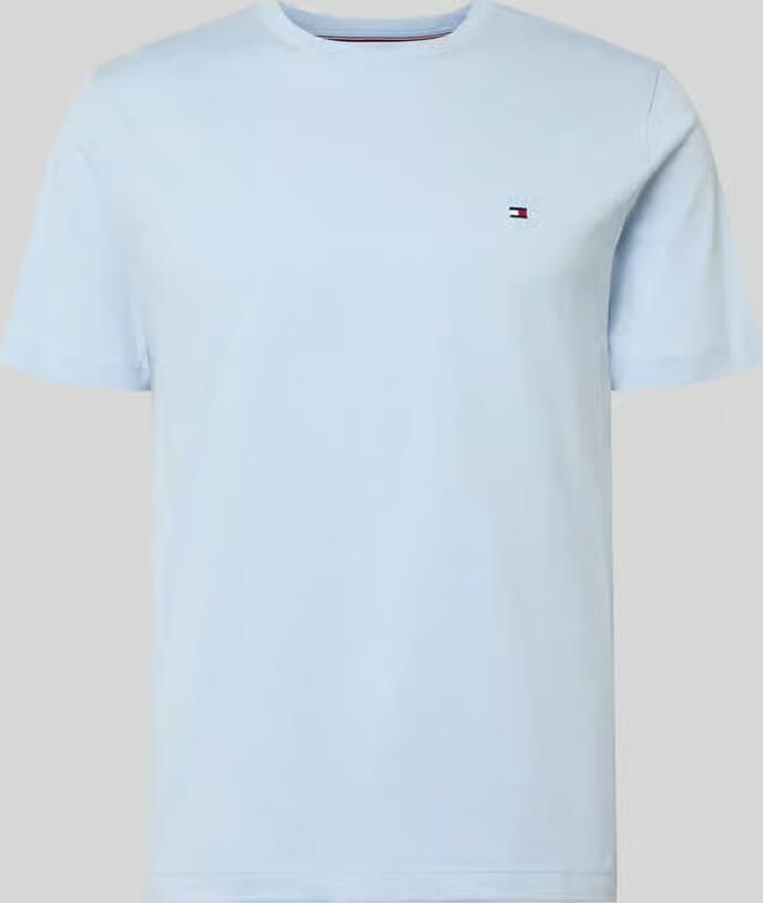 TOMMY HILFIGER Heren Polo's & T-shirts Ess Seasonal Reg Fit Solid Tee Lichtblauw - Foto 11