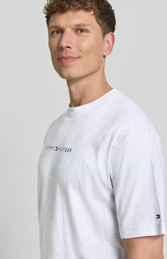 Tommy Hilfiger Regular fit T-shirt van puur katoen