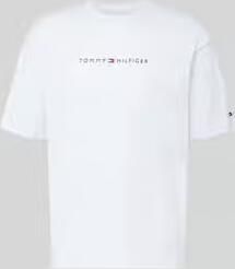 Tommy Hilfiger Regular fit T-shirt van puur katoen