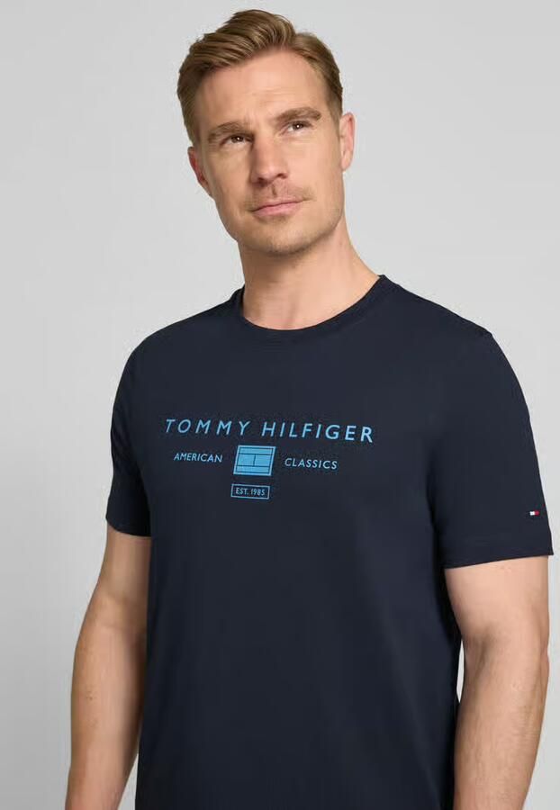 Tommy Hilfiger regular fit T-shirt van puur katoen - Foto 5