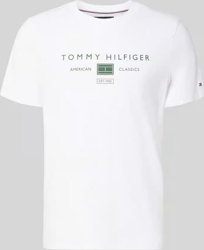 Tommy Hilfiger T-shirt Korte Mouw BRAND LOVE MONO STACK TEE - Foto 2