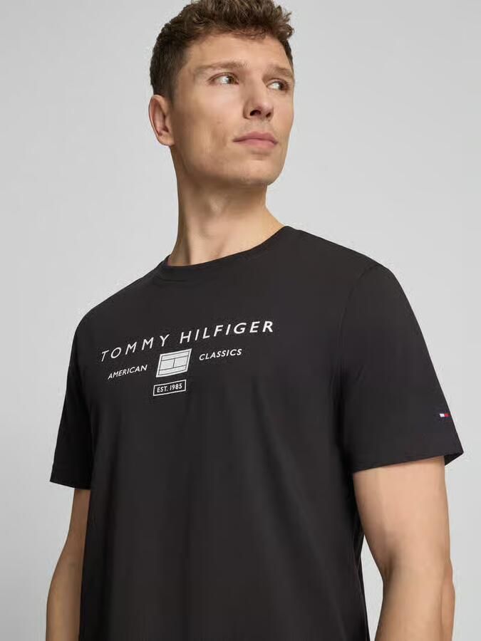 Tommy Hilfiger regular fit T-shirt van puur katoen