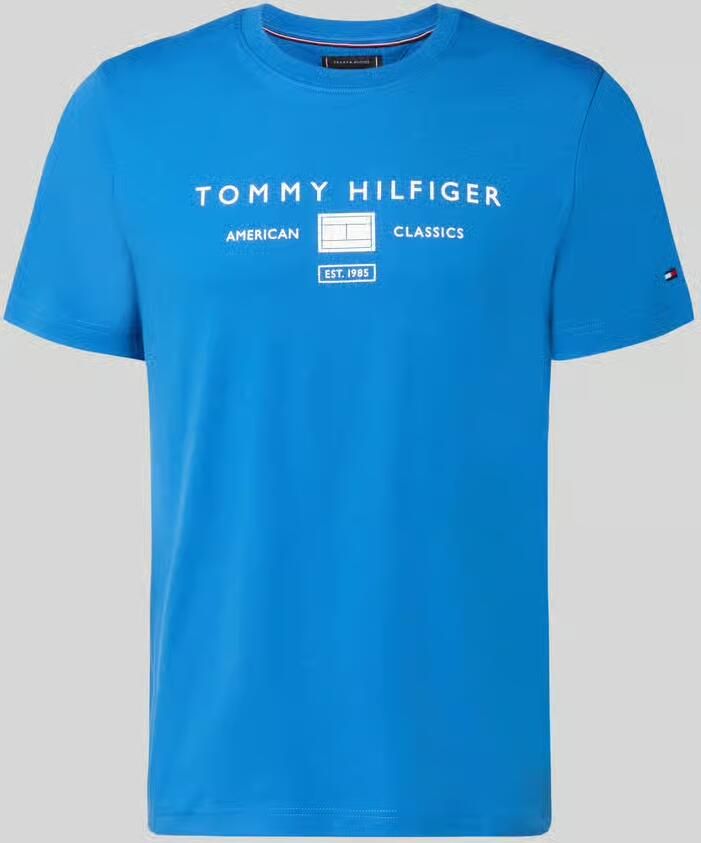 Tommy Hilfiger regular fit T-shirt van puur katoen - Foto 5