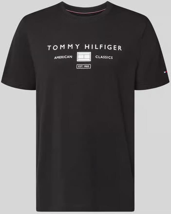 Tommy Hilfiger regular fit T-shirt van puur katoen - Foto 2