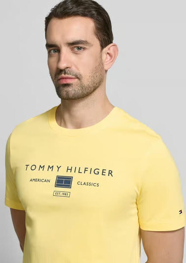 Tommy Hilfiger regular fit T-shirt van puur katoen