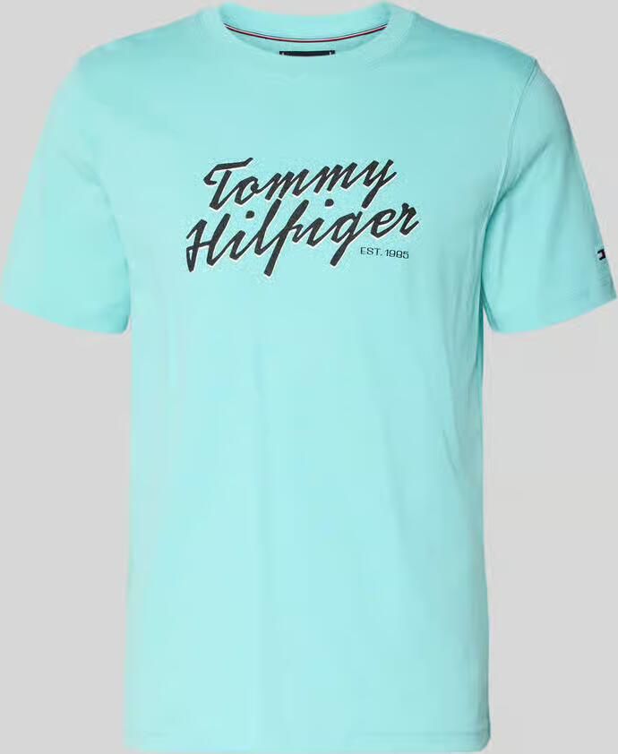 Tommy Hilfiger regular fit T-shirt van puur katoen - Foto 2