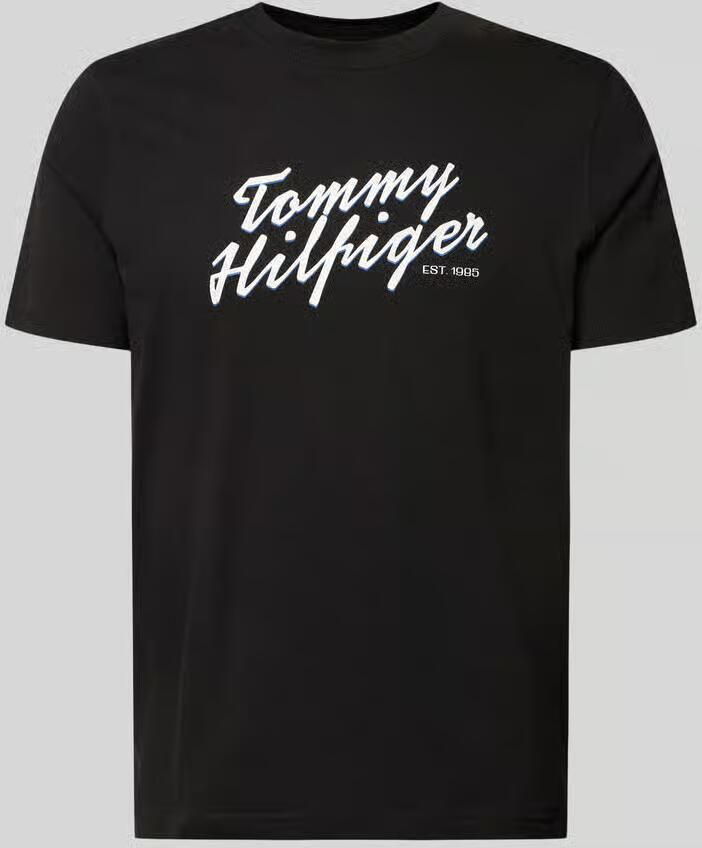 Tommy Hilfiger regular fit T-shirt van puur katoen - Foto 2