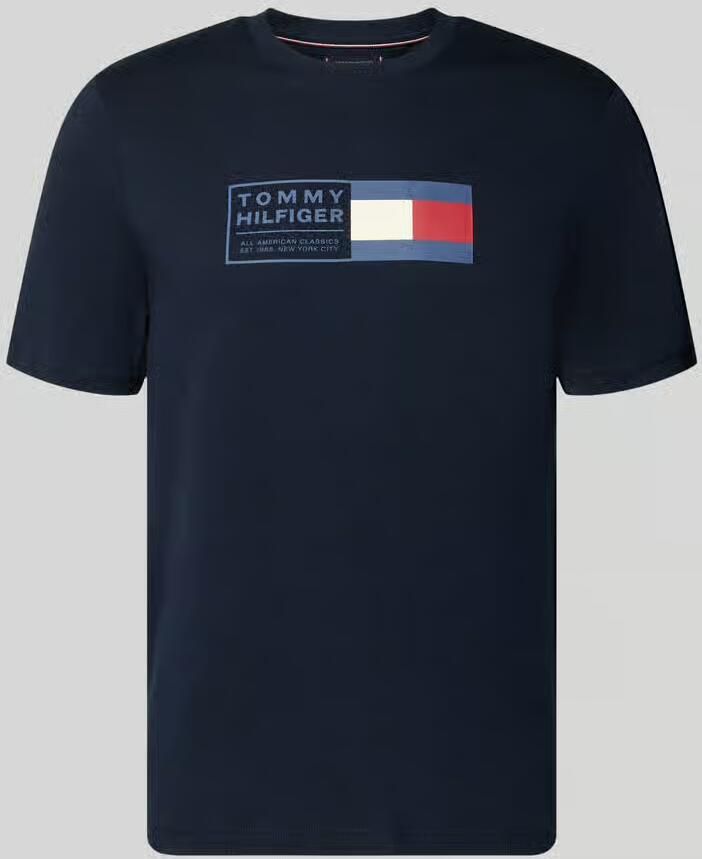 Tommy Hilfiger regular fit T-shirt van puur katoen - Foto 2