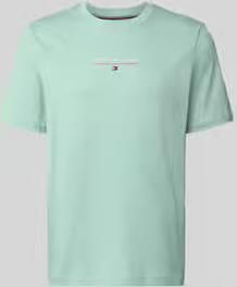 TOMMY HILFIGER Heren Polo's & T-shirts Brand Love Lockup Tee Mint - Foto 5