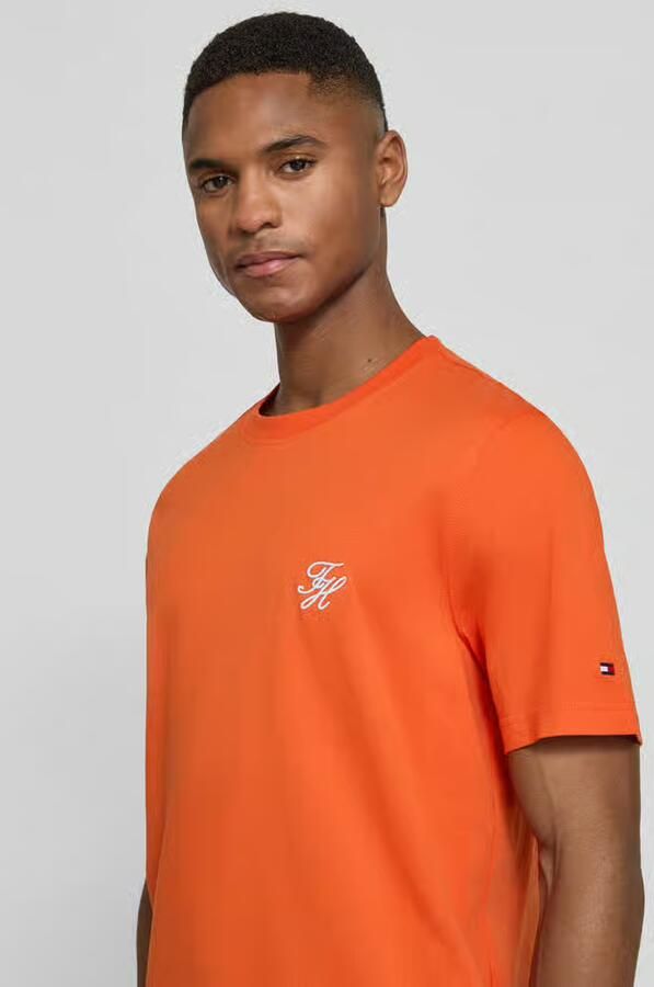 Tommy Hilfiger regular fit T-shirt van puur katoen