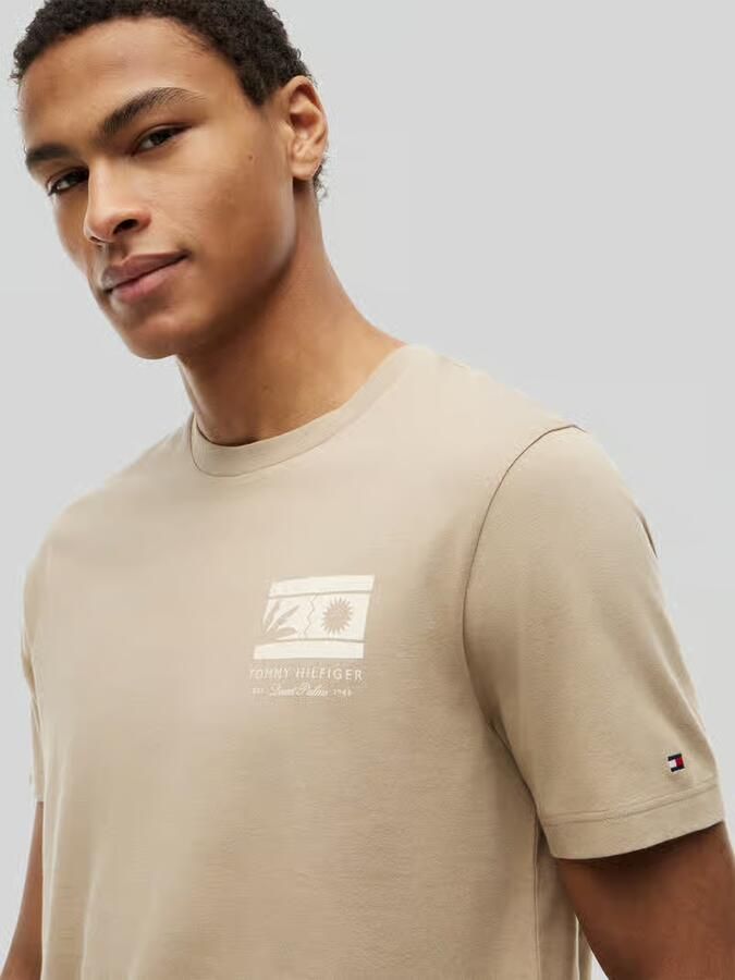 Tommy Hilfiger regular fit T-shirt van puur katoen