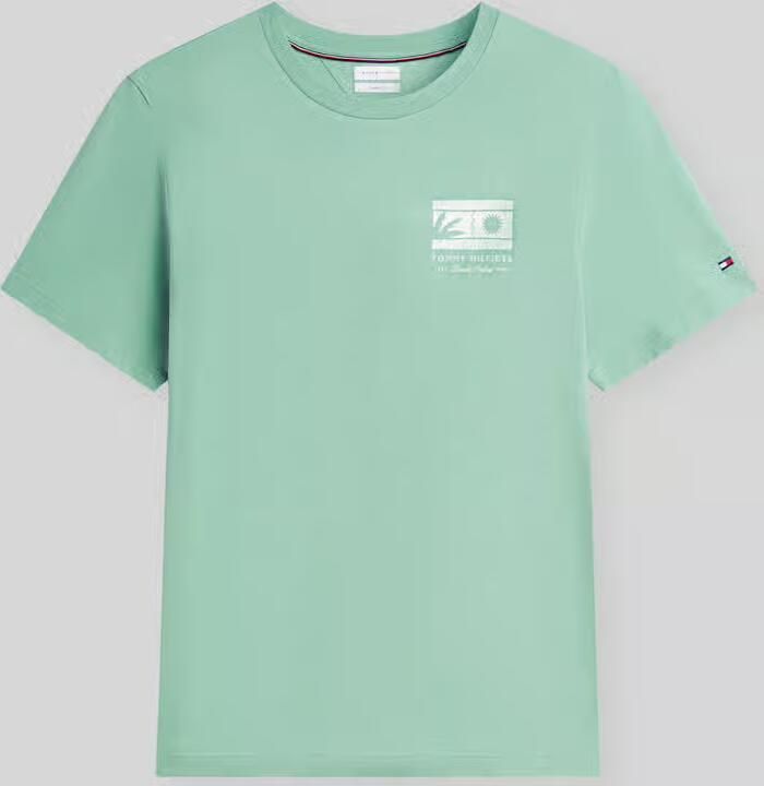Tommy Hilfiger regular fit T-shirt van puur katoen - Foto 2