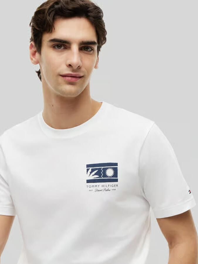 Tommy Hilfiger regular fit T-shirt van puur katoen