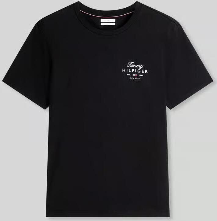 Tommy Hilfiger regular fit T-shirt van puur katoen - Foto 2