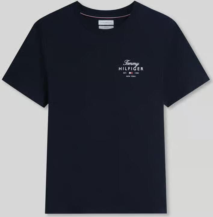 Tommy Hilfiger regular fit T-shirt van puur katoen - Foto 2