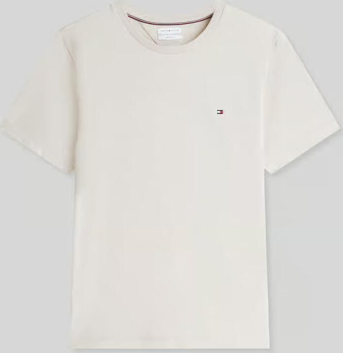 Tommy Hilfiger T-shirt ESSENTIAL REG FIT SOLID TEE met borduursel en ronde hals - Foto 13