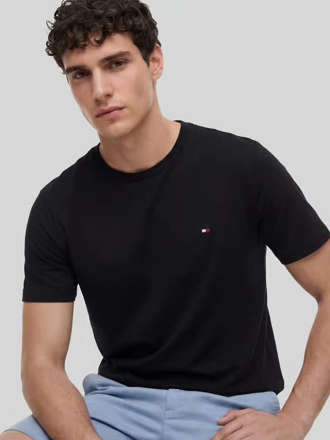 Tommy Hilfiger regular fit T-shirt van puur katoen