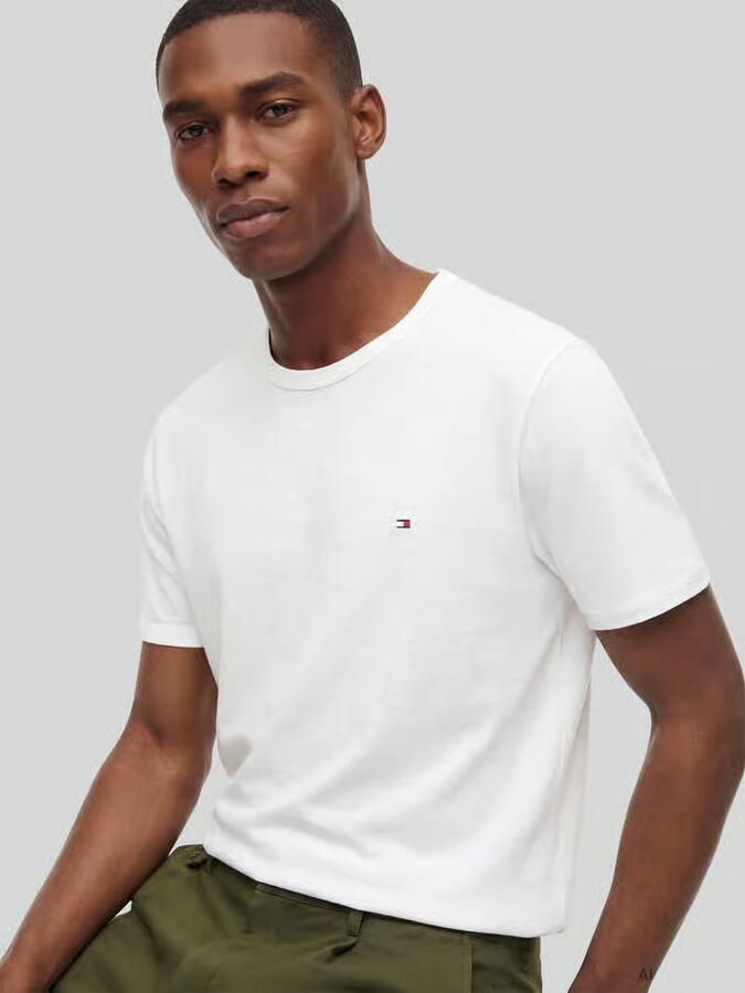 Tommy Hilfiger regular fit T-shirt van puur katoen