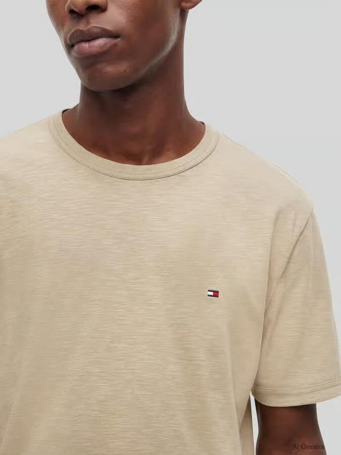 Tommy Hilfiger regular fit T-shirt van puur katoen
