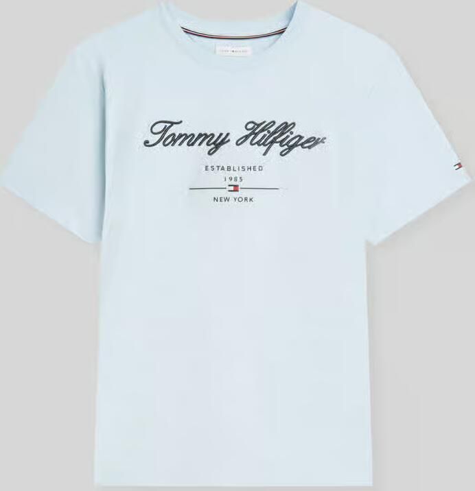 Tommy Hilfiger regular fit T-shirt van puur katoen - Foto 2