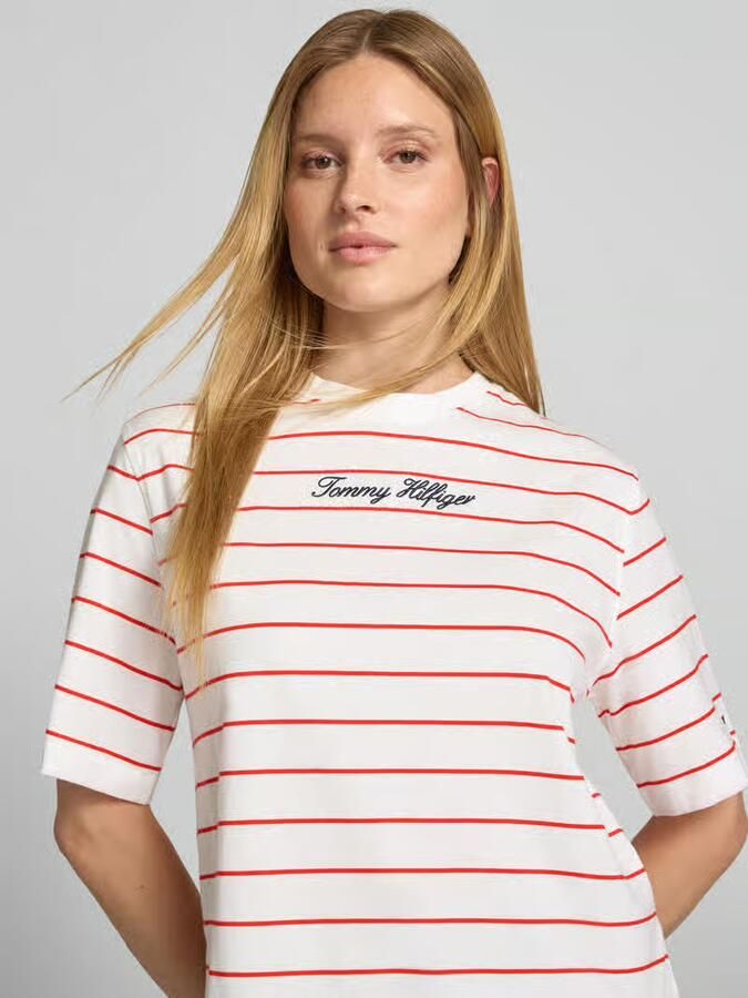 Tommy Hilfiger regular fit T-shirt van puur katoen - Foto 2