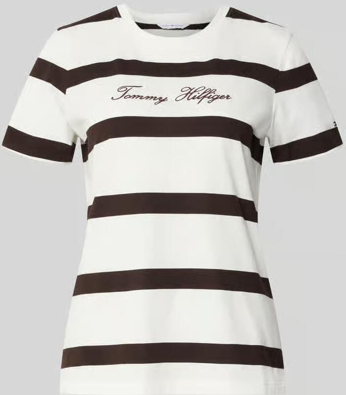 Tommy Hilfiger regular fit T-shirt van puur katoen