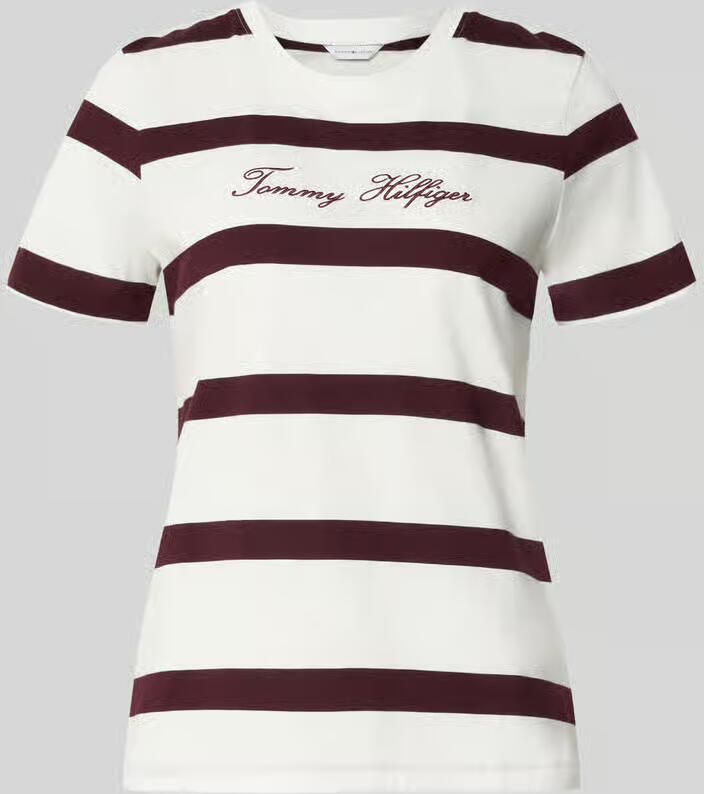 Tommy Hilfiger regular fit T-shirt van puur katoen