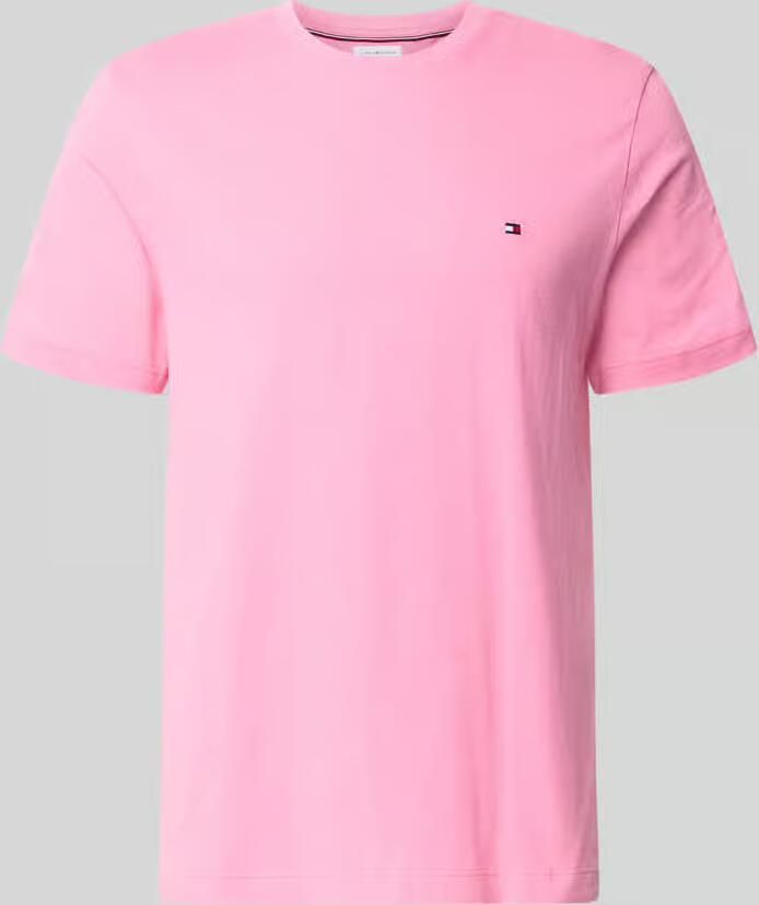 Tommy Hilfiger Regular fit t-shirt van puur katoen - Foto 2
