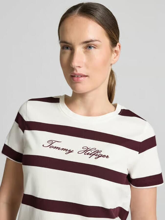 Tommy Hilfiger regular fit T-shirt van puur katoen - Foto 2