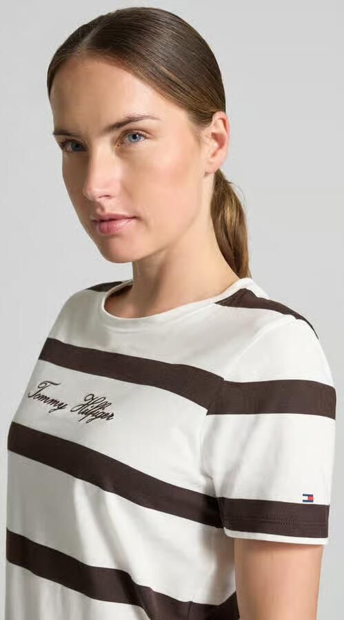 Tommy Hilfiger regular fit T-shirt van puur katoen - Foto 2