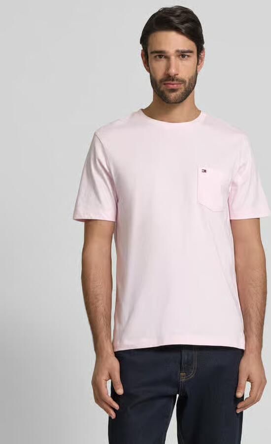 Tommy Hilfiger Regular fit T-shirt van puur katoen - Foto 2
