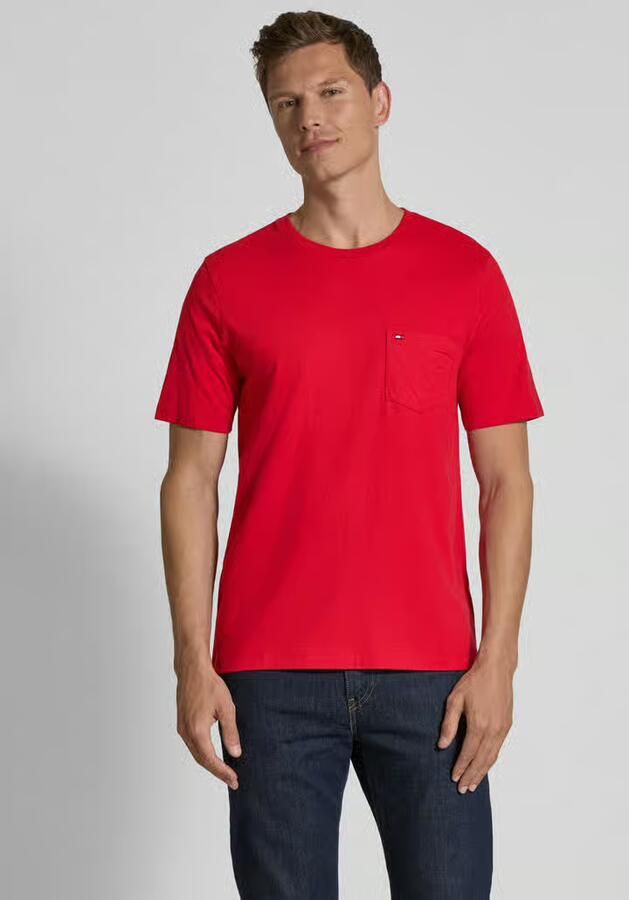 Tommy Hilfiger Regular fit T-shirt van puur katoen - Foto 11