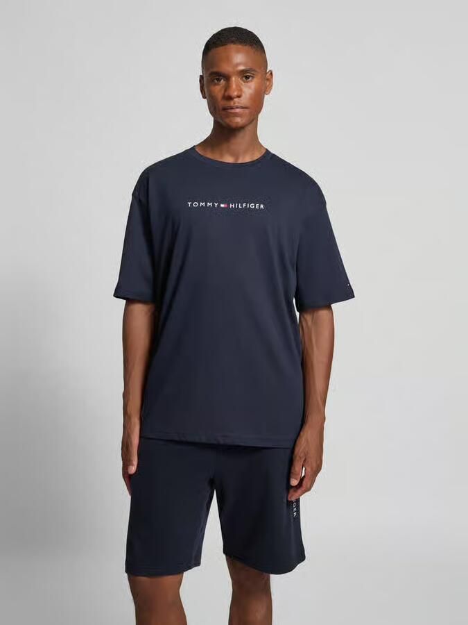 Tommy Hilfiger T-shirt Korte Mouw SS TEE CONT. LOGO - Foto 5