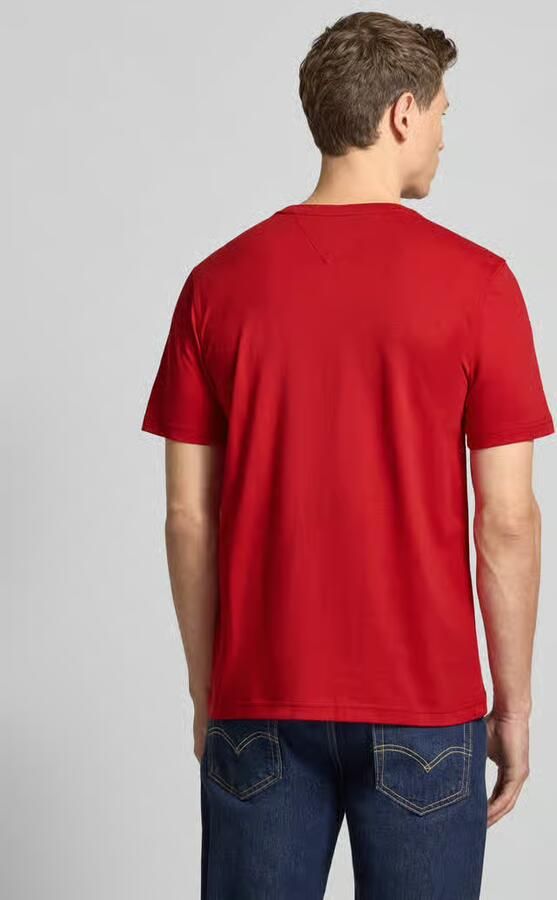 Tommy Hilfiger Regular fit T-shirt van puur katoen