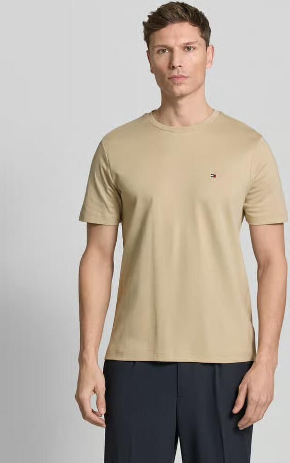 Tommy Hilfiger Regular fit T-shirt van puur katoen - Foto 5
