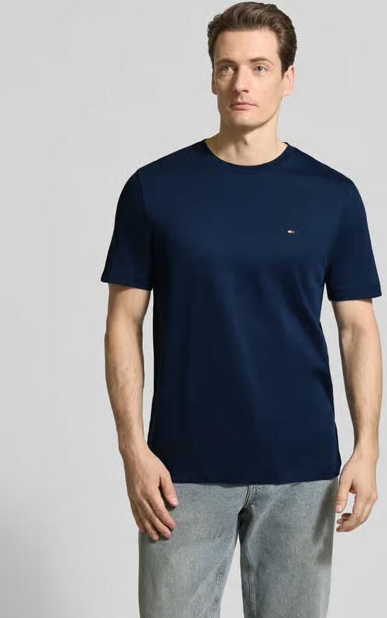 Tommy Hilfiger Regular fit T-shirt van puur katoen - Foto 3