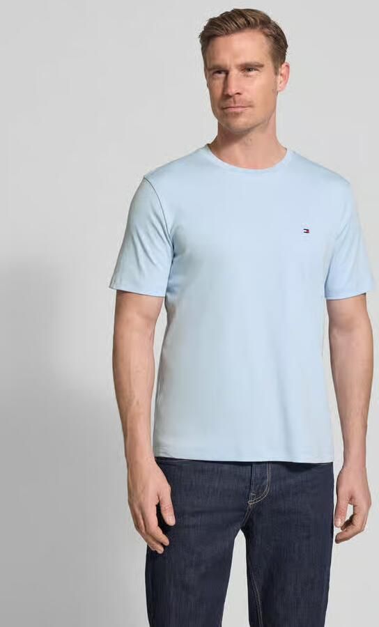 Tommy Hilfiger Regular fit T-shirt van puur katoen - Foto 3