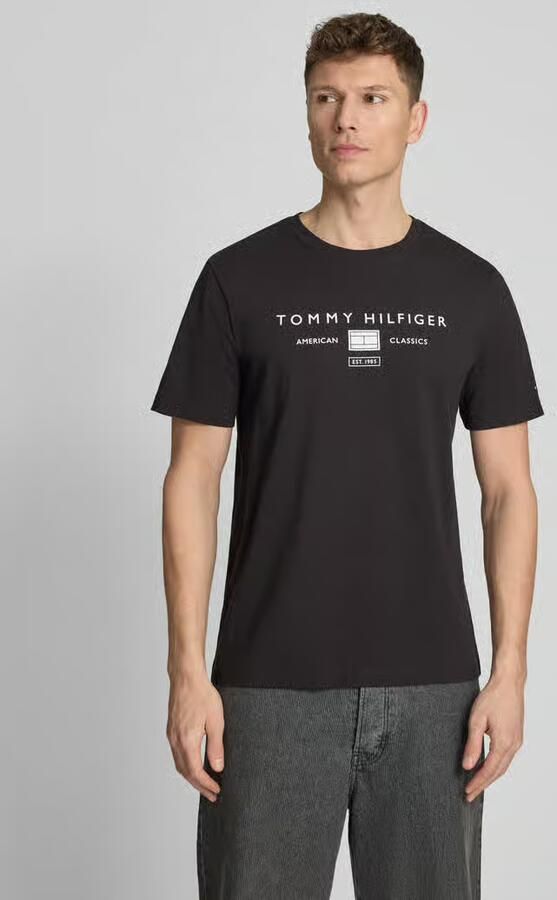 Tommy Hilfiger regular fit T-shirt van puur katoen - Foto 3