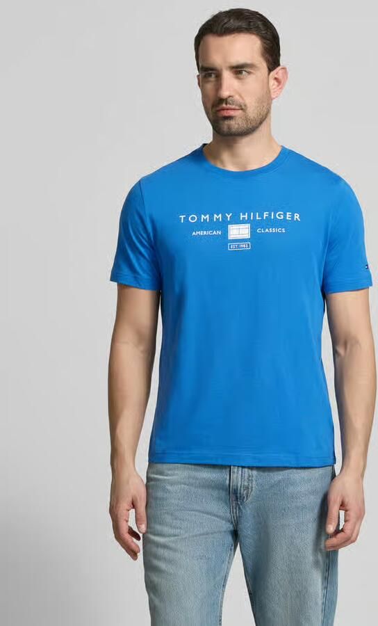 Tommy Hilfiger regular fit T-shirt van puur katoen - Foto 7
