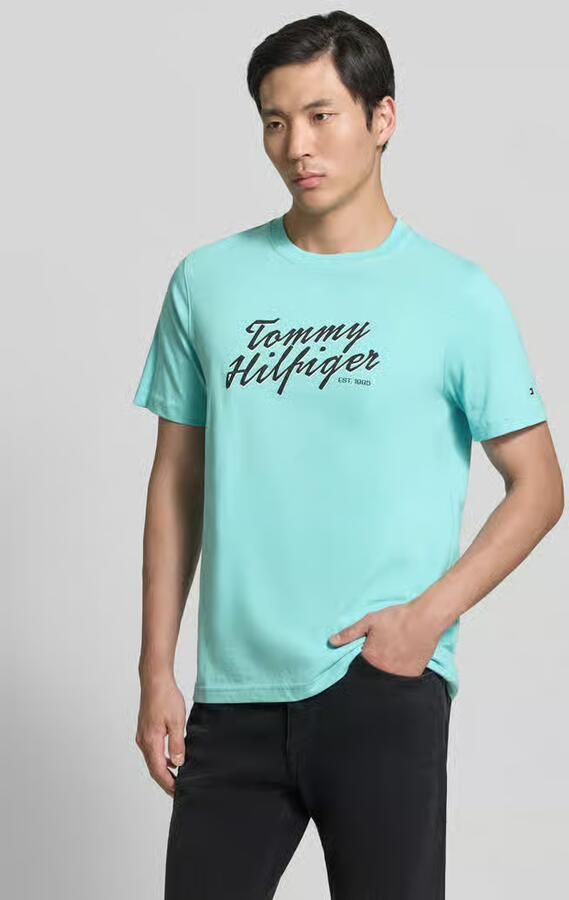 Tommy Hilfiger regular fit T-shirt van puur katoen - Foto 2