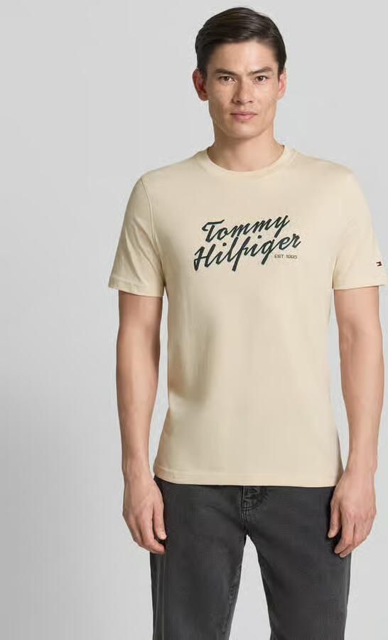 Tommy Hilfiger regular fit T-shirt van puur katoen - Foto 7