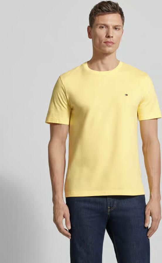 Tommy Hilfiger Regular fit T-shirt van puur katoen - Foto 8