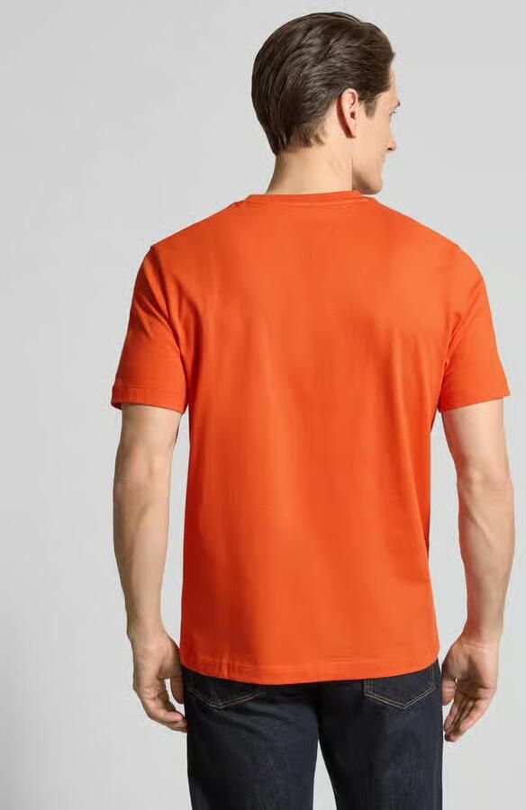 TOMMY HILFIGER Heren Polo's & T-shirts Ess Seasonal Reg Fit Solid Tee Oranje - Foto 8