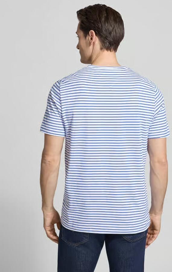 TOMMY HILFIGER Heren Polo's & T-shirts Ess Seasonal Reg Fit Stripe Tee Blauw - Foto 5