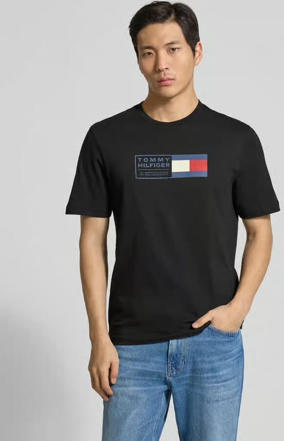 Tommy Hilfiger regular fit T-shirt van puur katoen - Foto 2