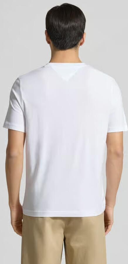 Tommy Hilfiger regular fit T-shirt van puur katoen - Foto 4