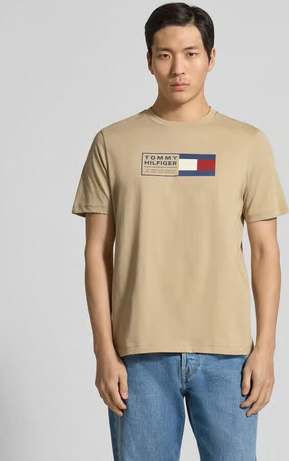 Tommy Hilfiger regular fit T-shirt van puur katoen - Foto 3