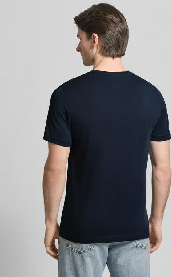 TOMMY HILFIGER Heren Polo's & T-shirts Brand Love Lockup Tee Donkerblauw - Foto 8