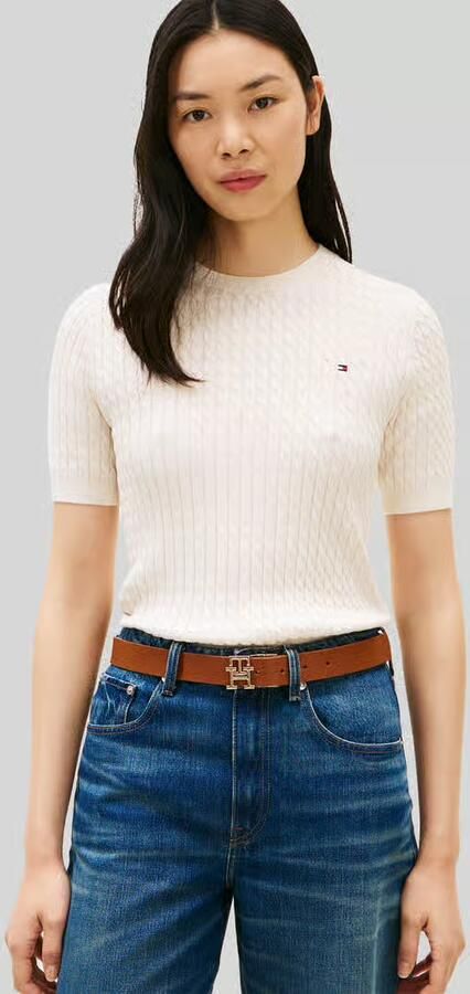 Tommy Hilfiger Regular fit t-shirt van puur katoen - Foto 5